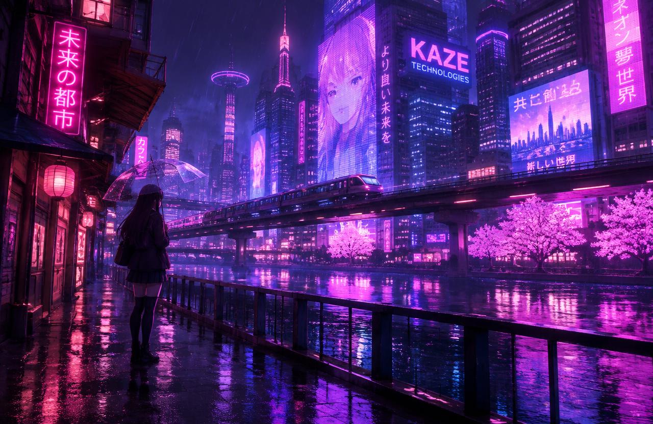 Neon Rain